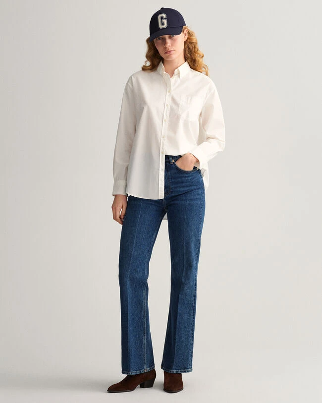 Relaxed Fit Luxury Poplin Shirt 7 Relaxed Fit Luxury Poplin Shirt - Image 6