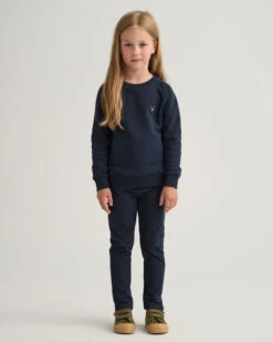 Kids Original Crew Neck Sweatshirt -Cheap Gant Store 202301 806754 433 look fv 1