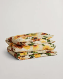 Sunflower Print Double Duvet