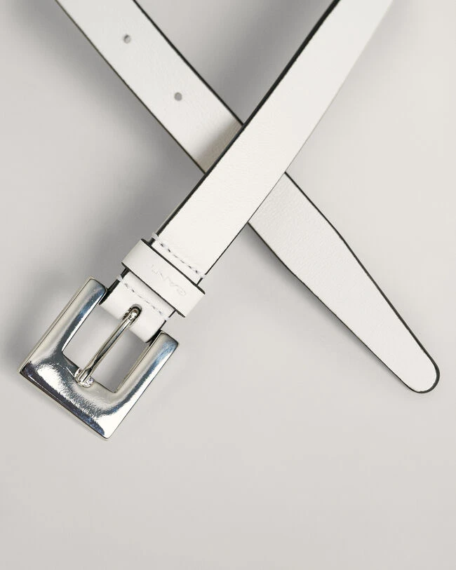 Skinny Square Buckle Waist Belt 4 Skinny Square Buckle Waist Belt - Image 2