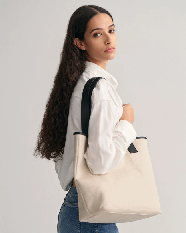 Mid-Sized Canvas Tote 4 Mid-Sized Canvas Tote - Image 2