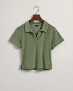 Teen Girls Terry Cloth Polo Shirt -Cheap Gant Store time 1674803877 202301 606927 362 flat fv 1