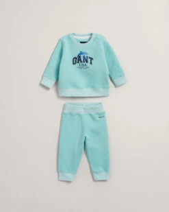Baby Boy GANT Dolphin Print Sweat Set