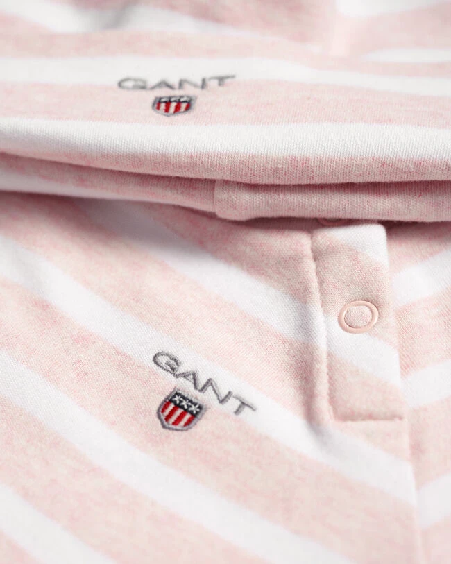 Baby Striped Top & Beanie 4 Baby Striped Top & Beanie - Image 2