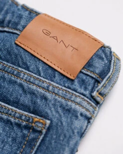 Girls Wide Leg Jeans -Cheap Gant Store time 1674807073 202301 710006 982 detail fv 2