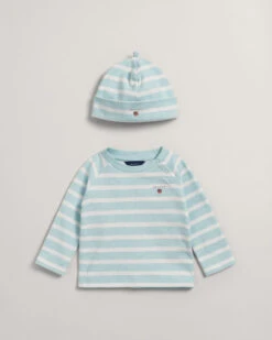 Baby Striped Top & Beanie