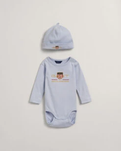 Baby Archive Shield Bodysuit & Beanie