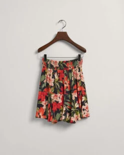Teen Girls Tropical Print Woven Skirt