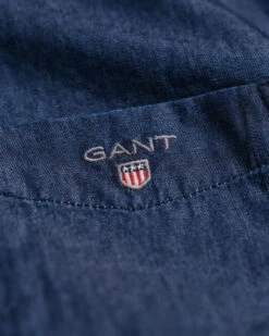 Teens Indigo Shirt -Cheap Gant Store time 1674819824 202301 930465 989 detail fv 1