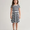 Girls Striped Spin Dress -Cheap Gant Store time 1675334110 202301 751121 433 model fv 1