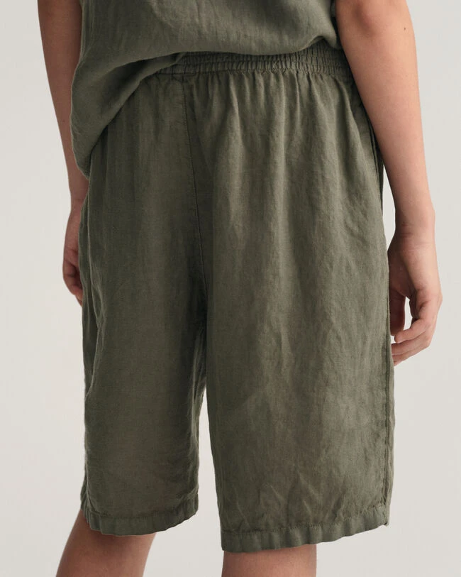 Teens Linen Shorts 4 Teens Linen Shorts - Image 3