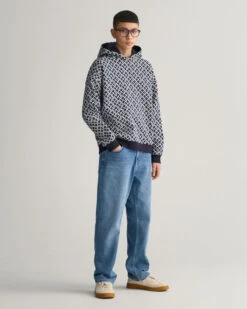 Teen Boys Oversized Monogram Hoodie 10 Teen Boys Oversized Monogram Hoodie -Cheap Gant Store time 1675678237 202301 906869 433 look fv 1