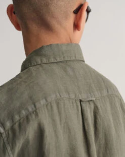 Teens Linen Short Sleeve Shirt -Cheap Gant Store time 1675678239 202301 930467 359 crmodel fv 2