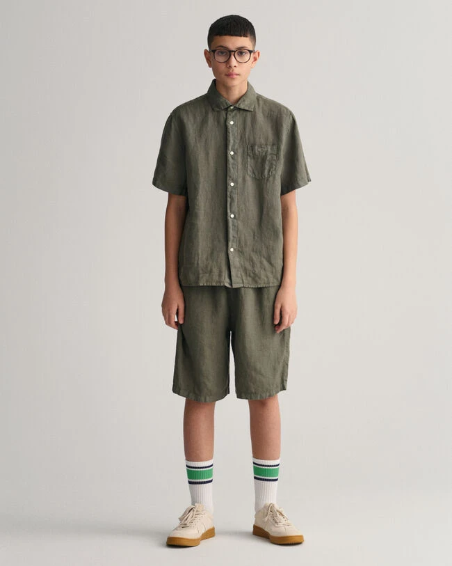 Teens Linen Shorts 2 Teens Linen Shorts