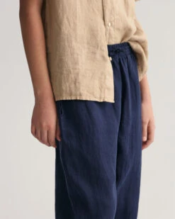 Teens Linen Pants -Cheap Gant Store time 1675678243 202301 915022 410 crmodel fv 4