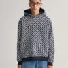Teen Boys Oversized Monogram Hoodie -Cheap Gant Store time 1675678244 202301 906869 433 model fv 1