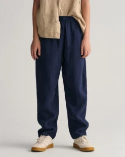 Teens Linen Pants -Cheap Gant Store time 1675678262 202301 915022 410 crmodel fv 1