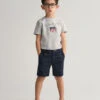 Kids Chino Shorts -Cheap Gant Store time 1675698619 202301 820001 410 model fv 1