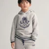 Boys GANT Embroidered Palm Hoodie -Cheap Gant Store time 1675872621 202301 806777 94 model fv 1