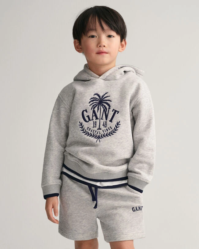 Boys GANT Embroidered Palm Hoodie 3 Boys GANT Embroidered Palm Hoodie