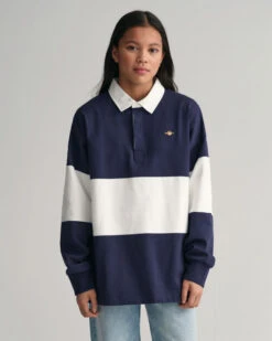 Teens Striped Heavy Rugger