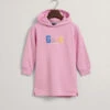 Girls GANT Print Hoodie Dress -Cheap Gant Store time 1678201217 202301 751123 607 flat fv 1
