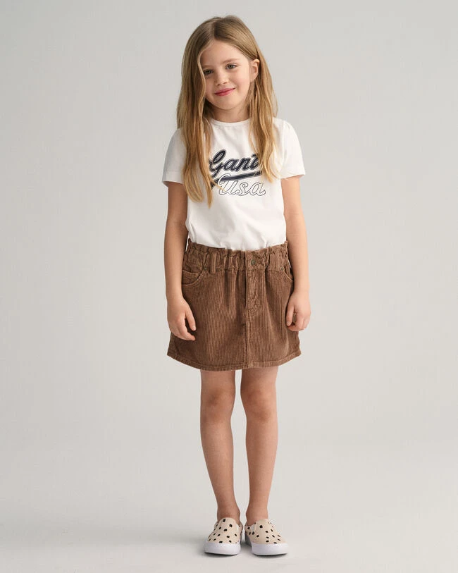 Girls Mini Corduroy Skirt 3 Girls Mini Corduroy Skirt