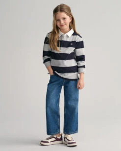 Kids Shield Striped Heavy Rugger -Cheap Gant Store time 1679411109 202302 805693 433 look fv 1