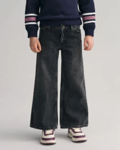 Girls Wide Leg Jeans -Cheap Gant Store time 1679411110 202302 710007 951 crmodel fv 1
