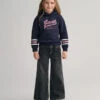 Girls Wide Leg Jeans -Cheap Gant Store time 1679411118 202302 710007 951 model fv 1