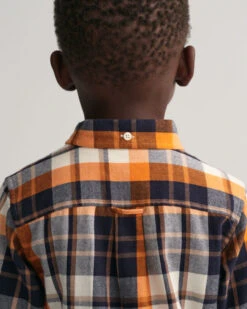 Kids Shield Checked Shirt -Cheap Gant Store time 1679497219 202302 830424 201 crmodel fv 3