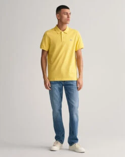 Regular Fit Shield Piqué Polo Shirt -Cheap Gant Store time 1679923221 202302 2210 727 look fv 1