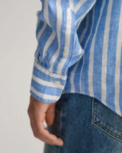 Regular Fit Wide Striped Linen Shirt 13 Regular Fit Wide Striped Linen Shirt -Cheap Gant Store time 1679923634 202302 3230136 471 crmodel fv 2