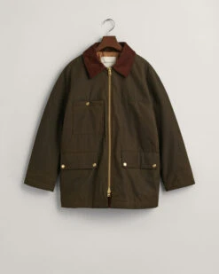 Waxed Mid Length Jacket