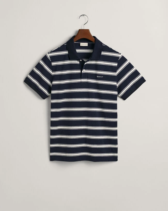 Striped Polo Shirt 7 Striped Polo Shirt - Image 5