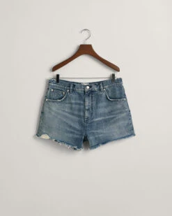 Raw Hem Jean Shorts -Cheap Gant Store time 1679924134 202302 205063 981 flat fv 1
