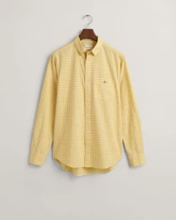 Regular Fit Gingham Poplin Shirt -Cheap Gant Store time 1679924734 202302 3000120 727 flat fv 1