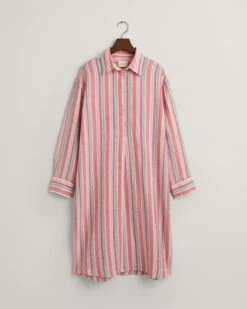 Multi Striped Linen Shirt Dress -Cheap Gant Store time 1679926208 202302 4503270 105 flat fv 1