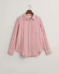 Relaxed Fit Multi Striped Linen Shirt -Cheap Gant Store time 1679926214 202302 4300217 105 flat fv 1