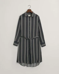 Striped A-Line Shirt Dress 17 Striped A-Line Shirt Dress -Cheap Gant Store time 1679926229 202302 4503293 019 flat fv 1
