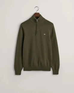 Casual Cotton Half-Zip Sweater 11 Casual Cotton Half-Zip Sweater -Cheap Gant Store time 1679926517 202302 8030170 301 flat fv 1
