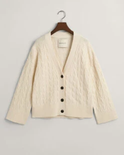 Herringbone V-Neck Cardigan -Cheap Gant Store time 1679926531 202302 4805195 130 flat fv 1