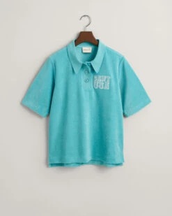Terry Cloth Polo Shirt