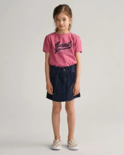 Girls Mini Corduroy Skirt