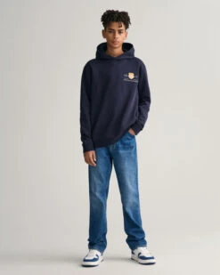 Teens Contrast Shield Hoodie 10 Teens Contrast Shield Hoodie -Cheap Gant Store time 1679999790 202302 906883 433 look fv 1