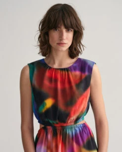 Floral Print Sleeveless Dress 15 Floral Print Sleeveless Dress -Cheap Gant Store time 1680000330 202302 4503266 019 crmodel fv 4