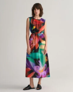 Floral Print Sleeveless Dress 16 Floral Print Sleeveless Dress -Cheap Gant Store time 1680000332 202302 4503266 019 look fv 1