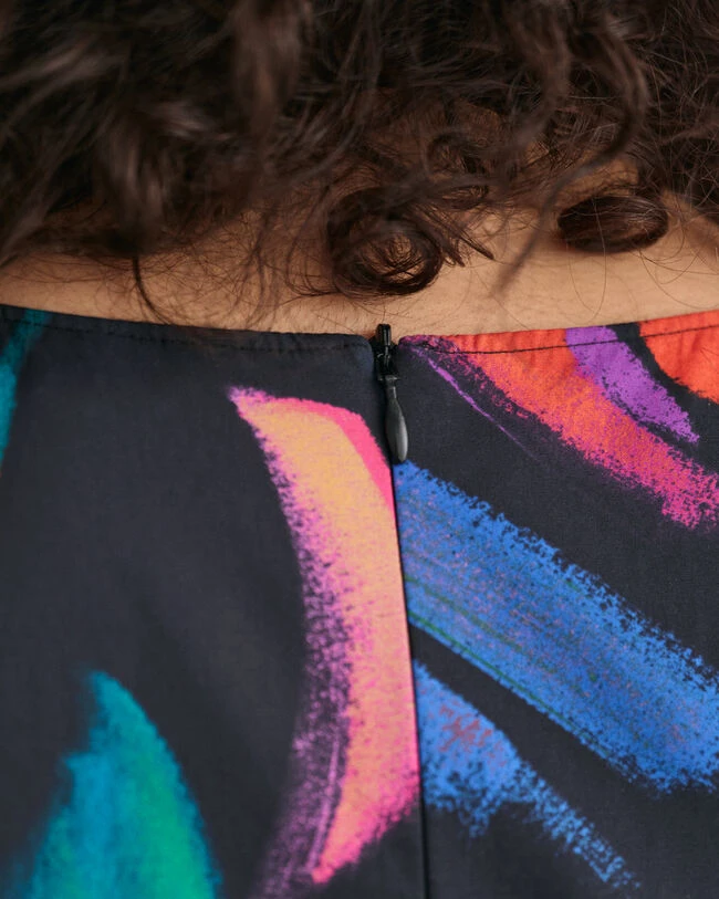 Floral Print Volume Sleeve Dress 7 Floral Print Volume Sleeve Dress - Image 5