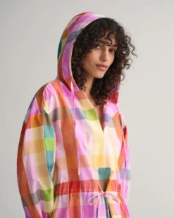 Multi Checked Cotton Silk Dress -Cheap Gant Store time 1680012059 202302 4503265 105 crmodel fv 1