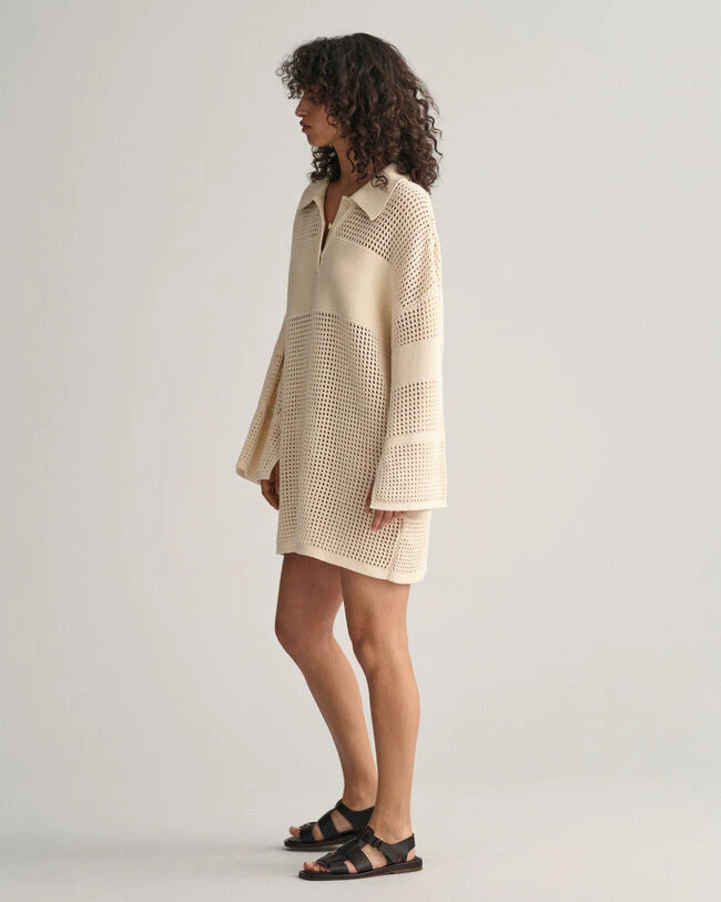Open Knit Rugger Dress 7 Open Knit Rugger Dress - Image 5